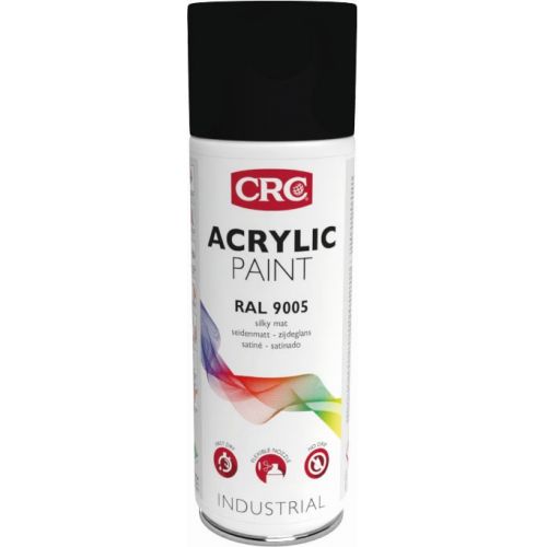 ACRYLIC PAINT 9005 NEGRO SATINADO 400 ML